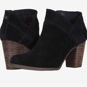 Koolaburra Black Suede MM Ankle Booties